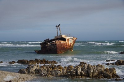 Strandgut II. Rund um Kap Agulhas sind etliche Schiffe gesunken