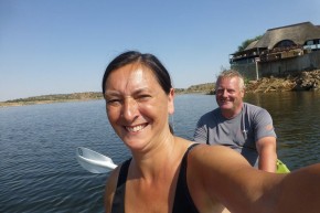 Paddeltour 1: Hier war die Welt noch in Ordnung.