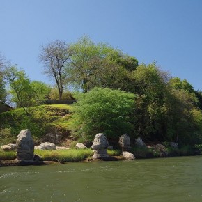 Am Kafue River präsentiert sich die Landschaft abwechslungsreich.