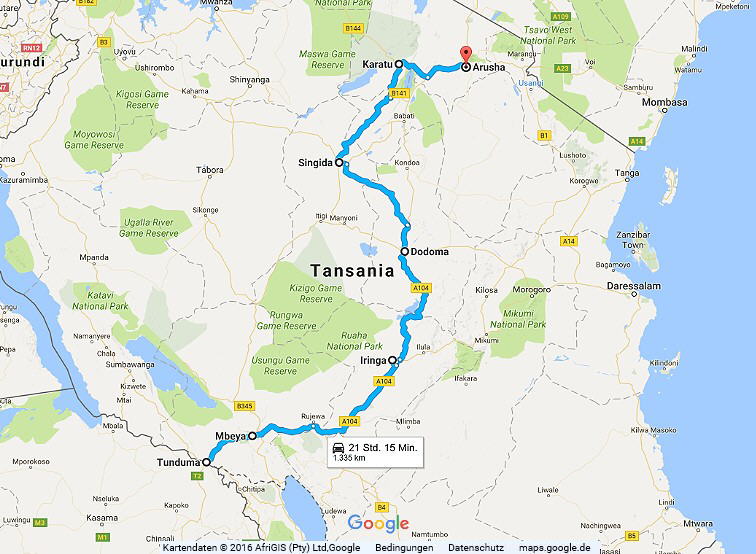 Statistik Tansania, Teil 1