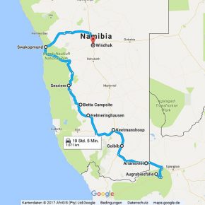 Statistik Namibia, Teil 17 (Upington - Windhoek) Statistik Namibia, Teil 17 (Upington - Windhoek)