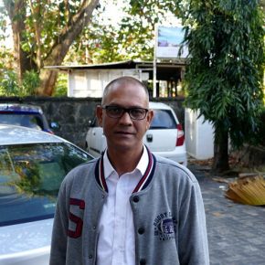 Saleem, der Taxifahrer auf Mauritius Saleem, der Taxifahrer auf Mauritius
