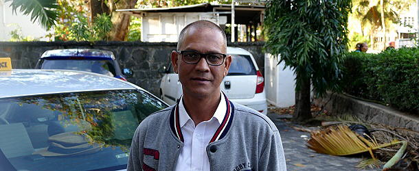 Saleem, der Taxifahrer auf Mauritius