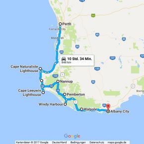 Statistik Australien Teil 1, Perth - Albany Statistik Australien Teil 1, Perth - Albany