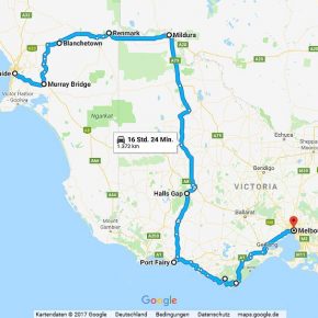 Statistik Australien Teil 6, Adelaide - Melbourne entlang des Murray River Statistik Australien Teil 6, Adelaide - Melbourne entlang des Murray River