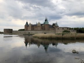 Blick auf das Schloss von Kalmar