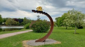 ein Seefahrerdenkmal im Schlosspark von Kalmar
