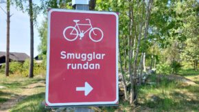 In Schweden gibt es interessante Fahrradstrecken…