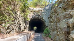 … so auch der Bahnradweg zwischen Bromölla und Olofström.