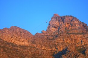 der Tafelberg im Abendlicht