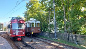 die alte und die neue Rittenbahn